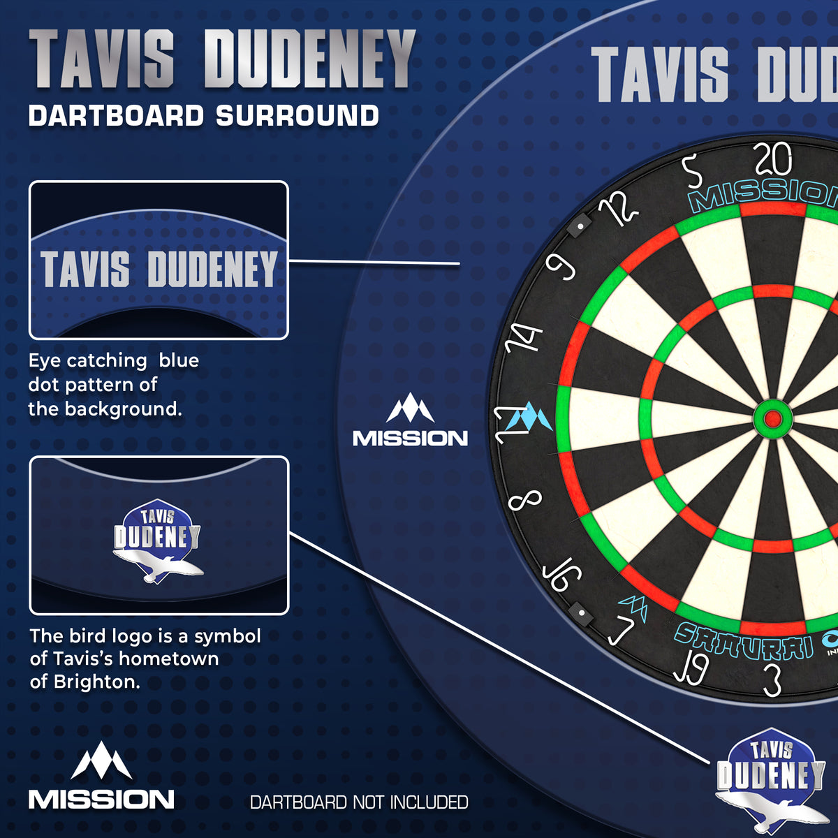 Mission Darts Players- Surround - Tavis Dudeney