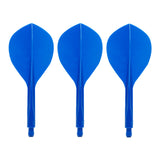 Condor AXE120 Dart Flights - Teardrop - Blue
