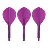 Condor AXE120 Dart Flights - Teardrop - Purple