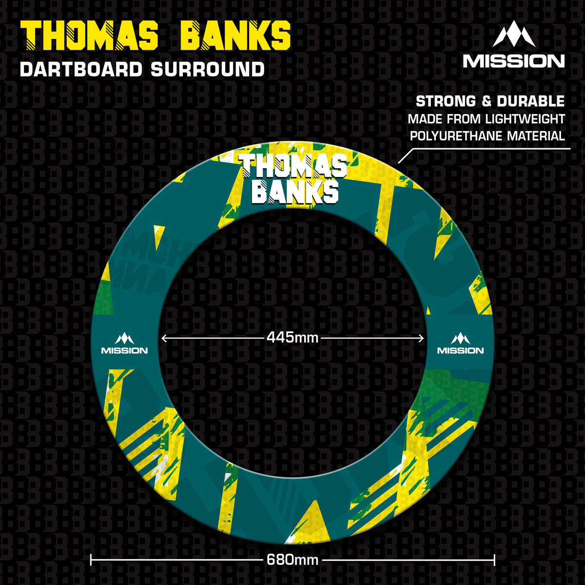 Mission Darts Players- Surround - Thomas Banks
