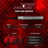 Mission Thomas Junghans Darts - Soft Tip - 90% Tungsten