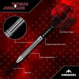 Mission Thomas Junghans Darts - Steel Tip - 90% Tungsten