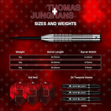 Mission Thomas Junghans Darts - Steel Tip - 90% Tungsten