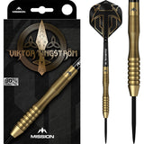 Mission Viktor Tingstrom Darts - Steel Tip - 90% Tungsten - Gold