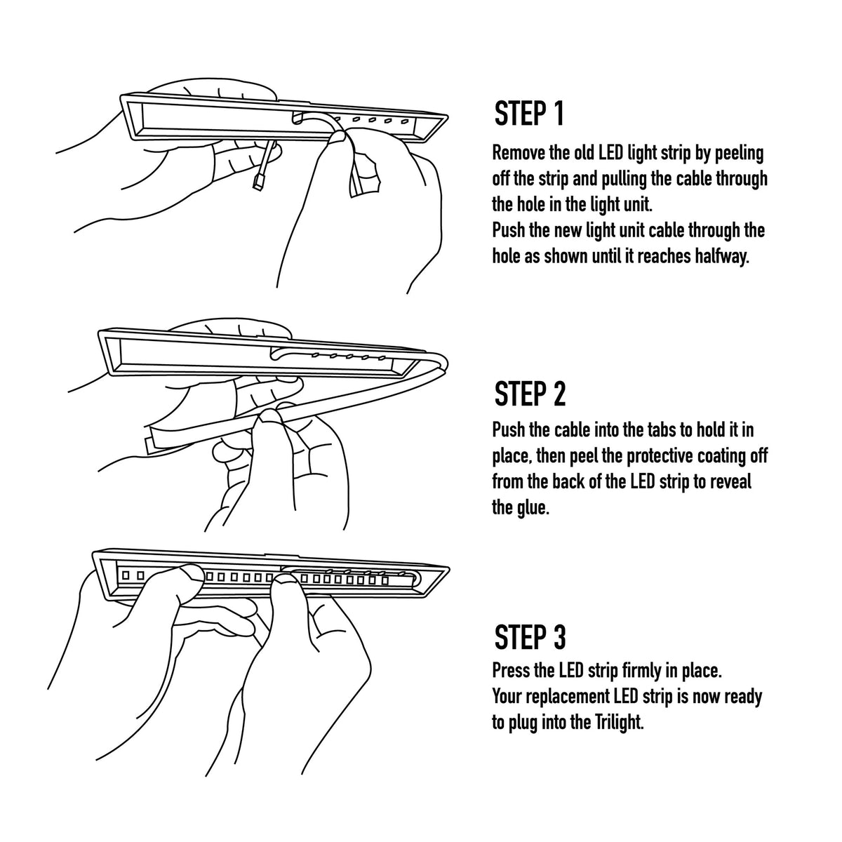 *Harrows Trilight Lighting System - Replacement LED strip