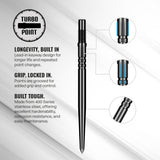 Shot Turbo Dart Points - Steel Tip - Michael Smith