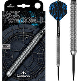 Mission Jack Tweddell Darts - Steel Tip - 95% Tungsten -  Silver