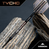 Mission Tycho Darts - Soft Tip - 95% Tungsten - Black & Bronze PVD - 20g