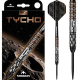Mission Tycho Darts - Steel Tip - 95% Tungsten - Black & Bronze PVD