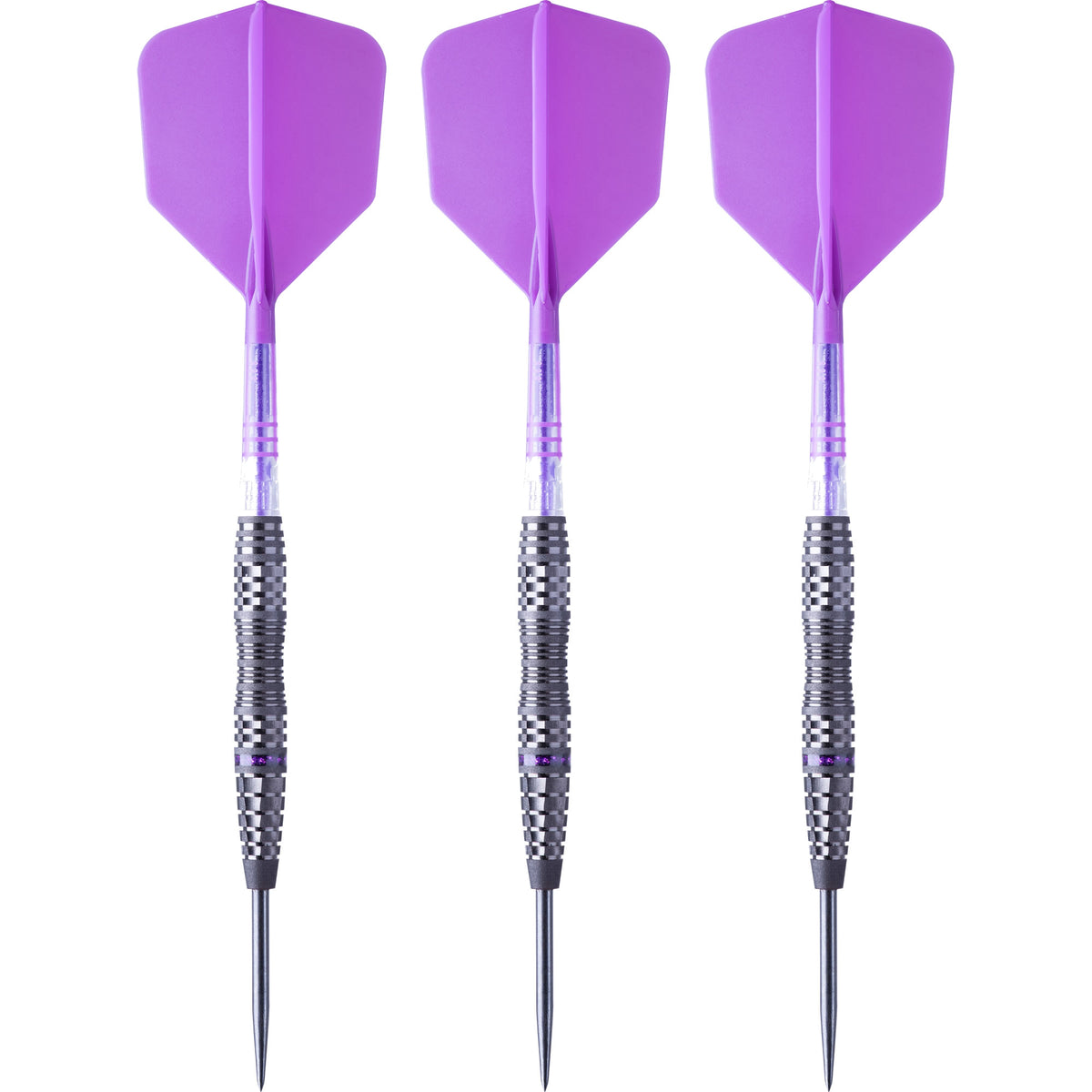 Cuesoul Engine V2 Darts - Steel Tip - 90% Tungsten - Hope Ring - Purple
