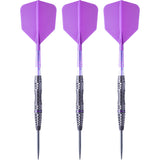 Cuesoul Engine V2 Darts - Steel Tip - 90% Tungsten - Hope Ring - Purple