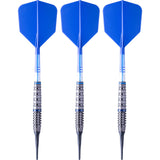 Cuesoul Engine V3 Darts - Soft Tip - 90% Tungsten - Hope Ring - Blue