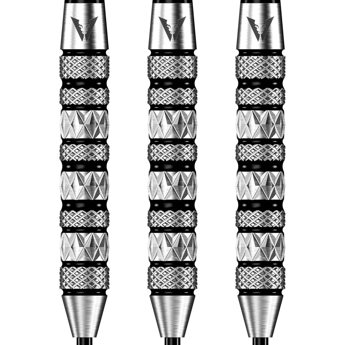 Viper Diamond Darts - Steel Tip - 90% - Knurled - S1 - Tri-Grip