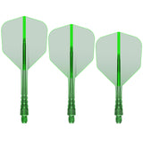 Mission Force 90 Vortex - Moulded Flight & Shaft - Standard No6