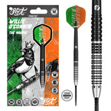Shot Pro Series Turbo Darts - Steel Tip - 90% Tungsten - Willie O Connor - Magpie