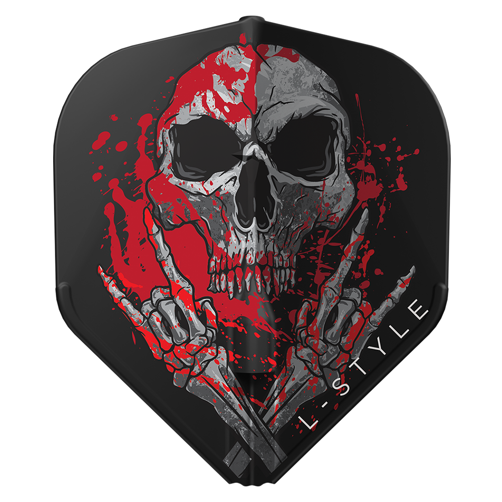 L-Style - EZ-Flights - Integrated Shaft Cap - Standard - Ryan Searle V3 - Black