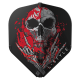 L-Style - EZ-Flights - Integrated Shaft Cap - Standard - Ryan Searle V3 - Black