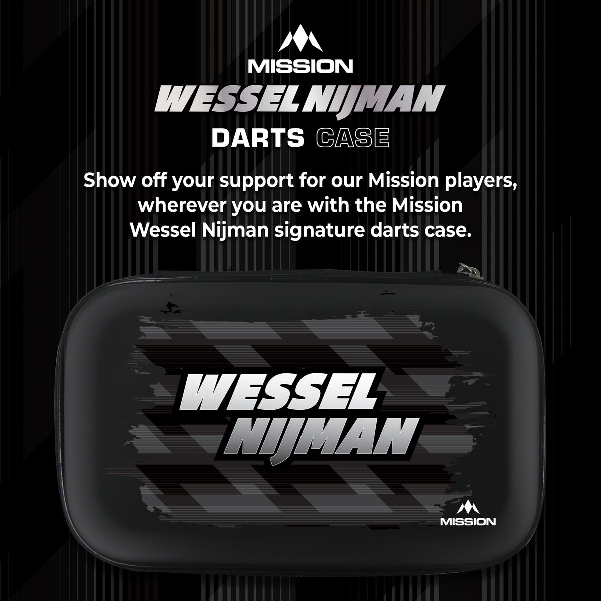 Mission Darts Players- EVA Dart Case - Wessel Nijman