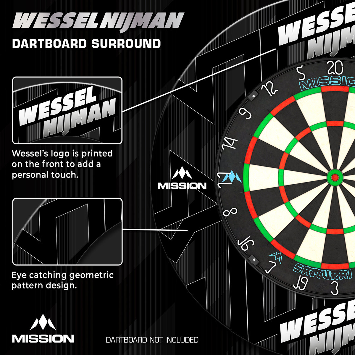 Mission Darts Players- Surround - Wessel Nijman