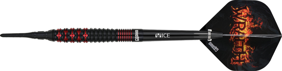One80 Vaelkris Darts - Soft Tip - 90% Tungsten - V03 - 18g