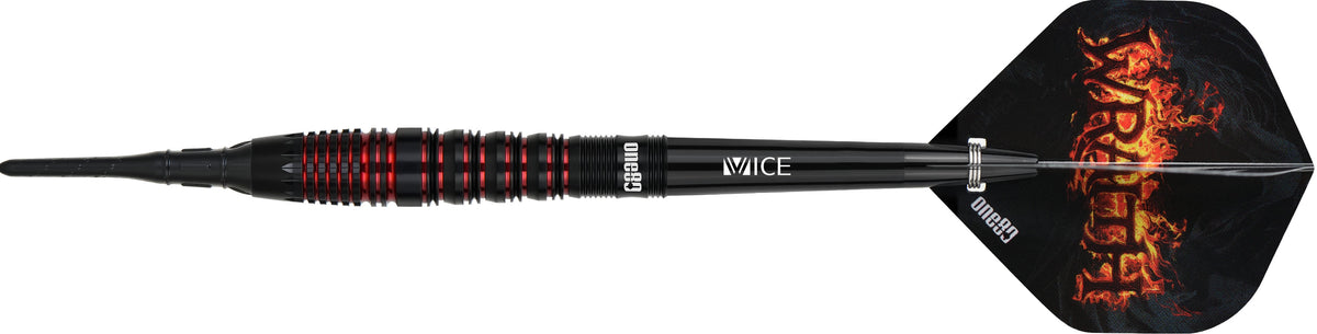 One80 Vaelkris Darts - Soft Tip - 90% Tungsten - V04 - 18g