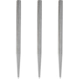 Condor Beak Dart Points - Steel Tip Replacement Points - without Cut - Smooth - Silver