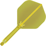 Target K-Flex Dart Flights - Moulded Flight & Shaft - Standard No2