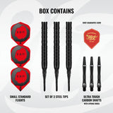 Shot Zen Darts - Soft Tip - 90% Tungsten - Straight