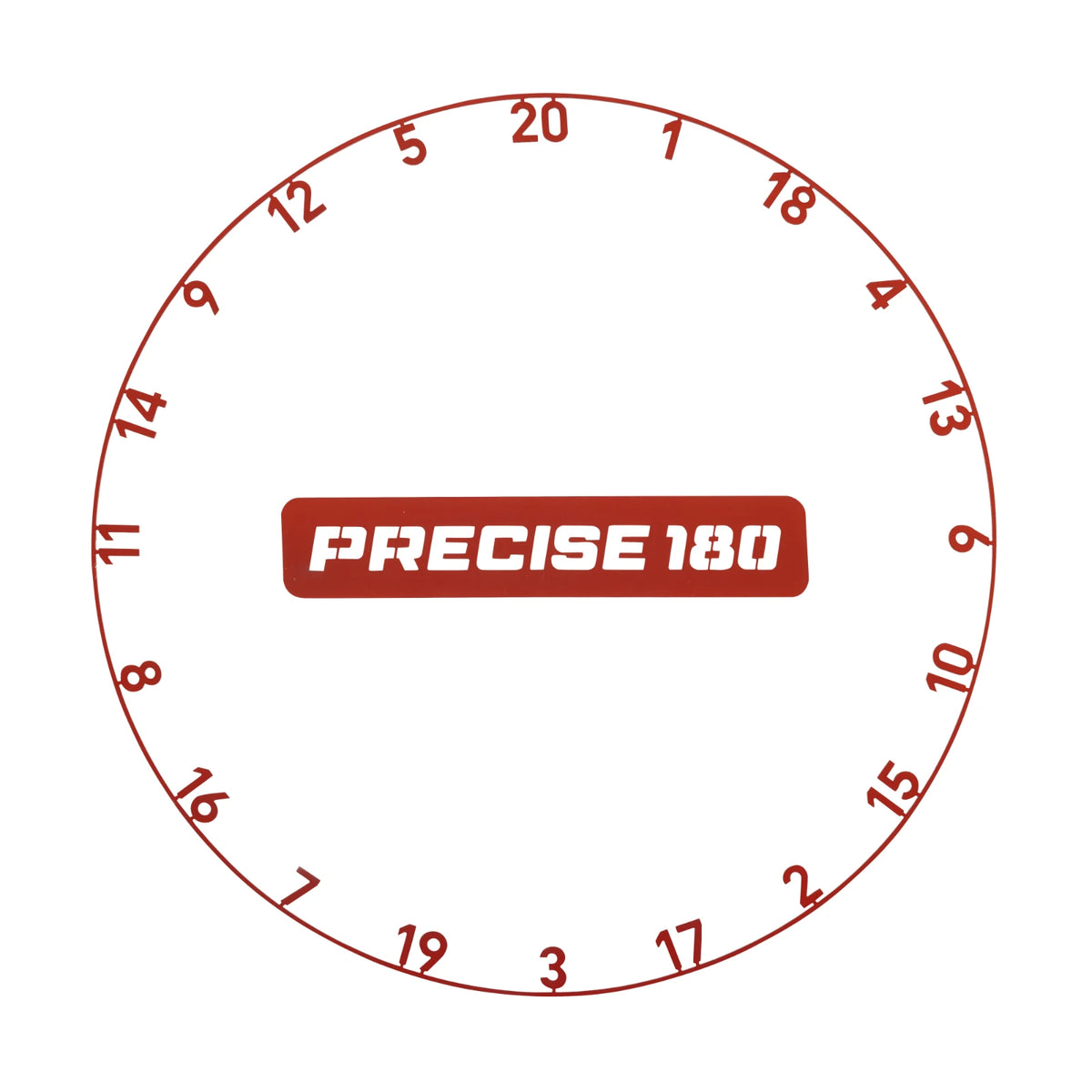 Precise 180 Number Ring - One-Piece - Colours