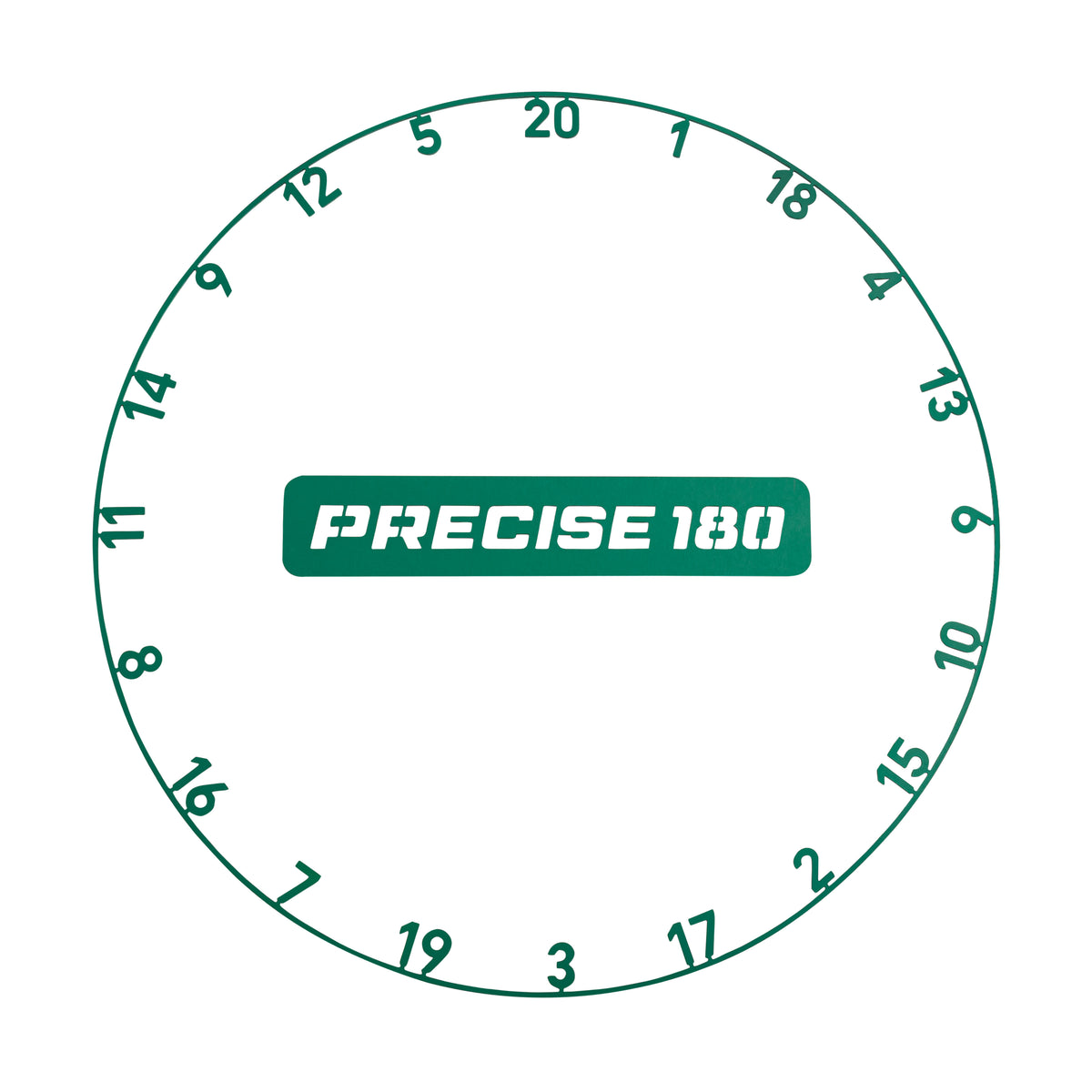 Precise 180 Number Ring - One-Piece - Colours