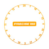 Precise 180 Number Ring - One-Piece - Colours