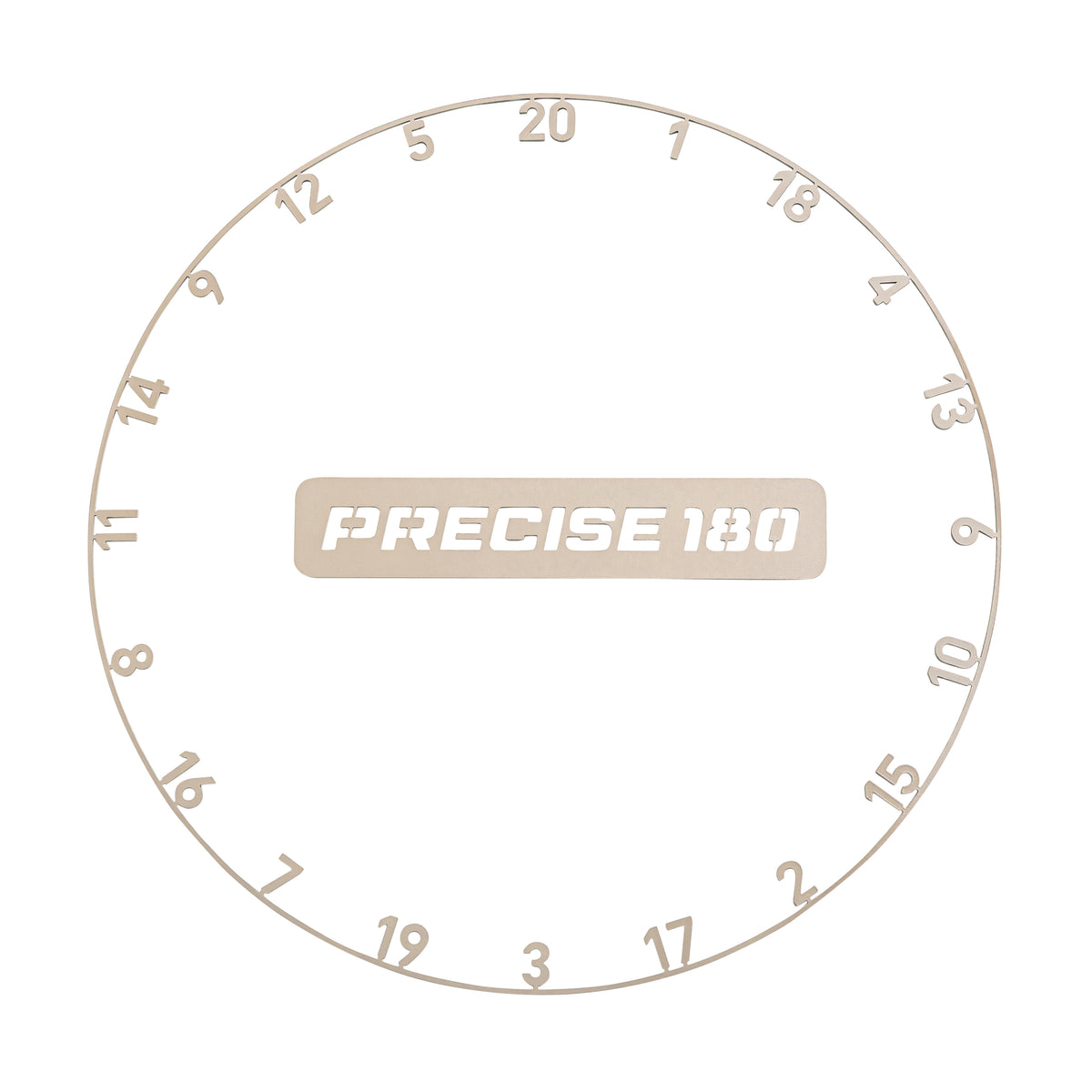 Precise 180 Number Ring - One-Piece