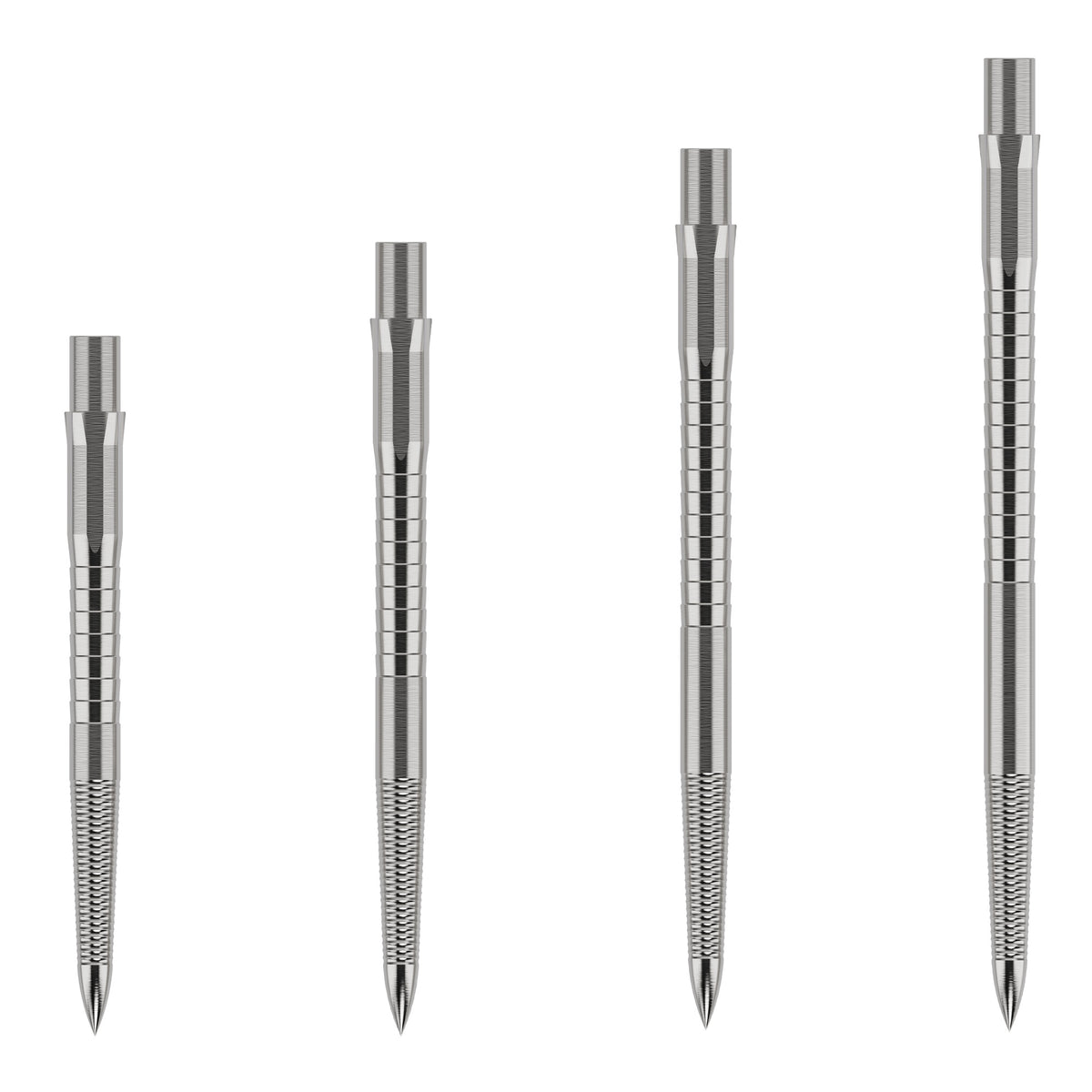 Caliburn Replaceable Dart Points - Micro Grip - Silver