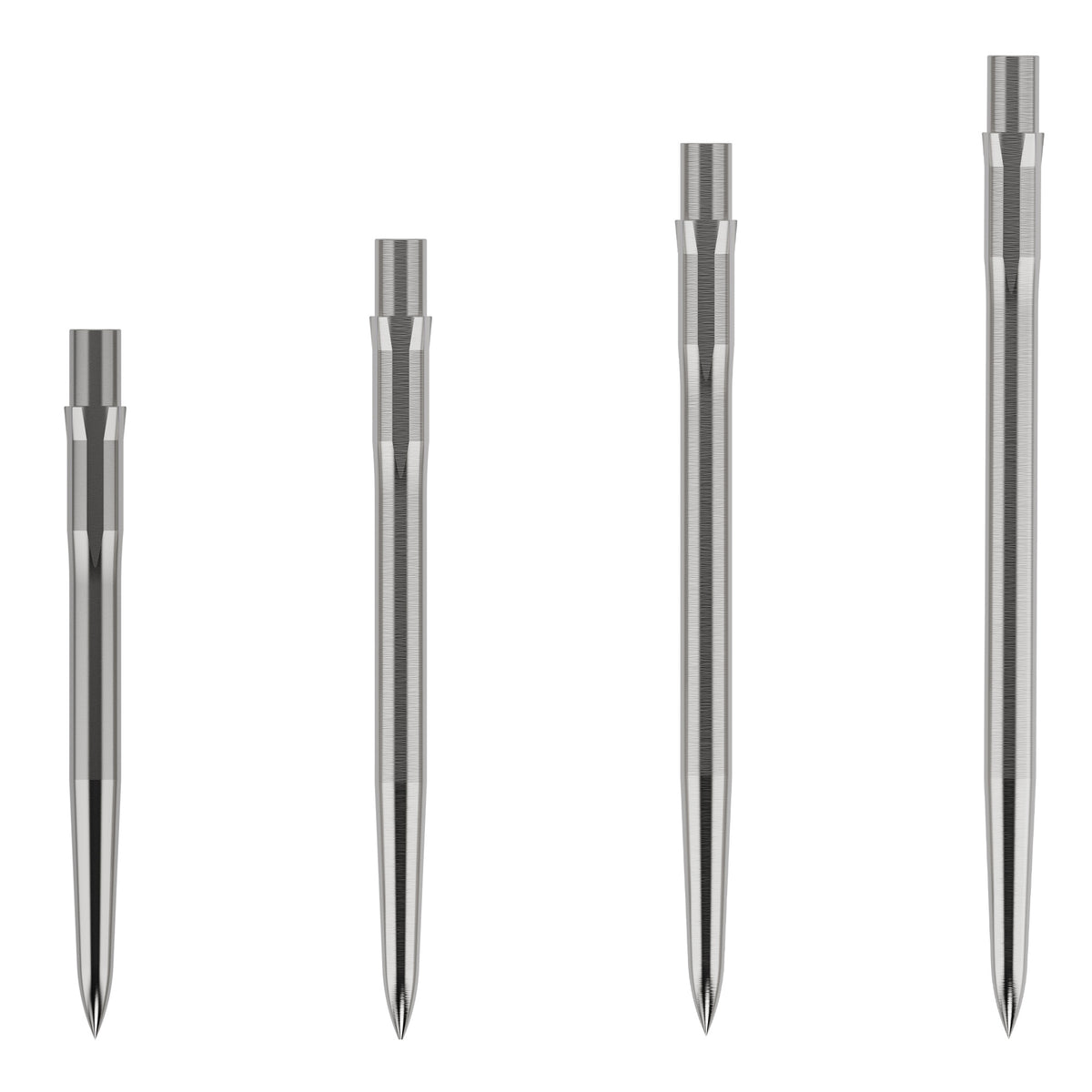 Caliburn Replaceable Dart Points - Smooth - Silver