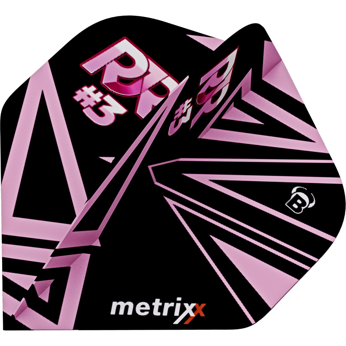 *BULL'S Metrixx Dart Flights - 150 Micron - A-Std - Rusty-Jake Rodriguez