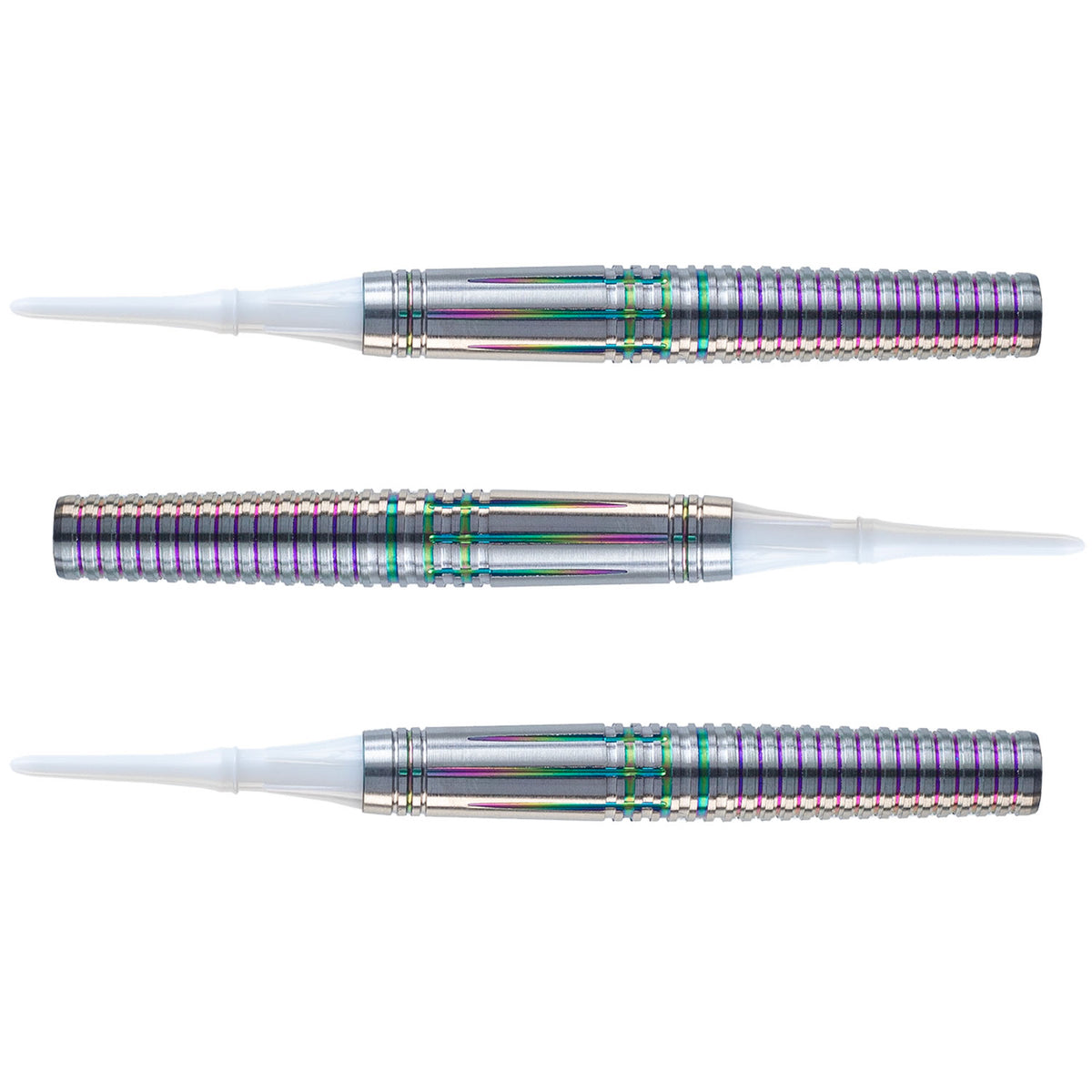Caliburn Jaguar Darts - Soft Tip - 90% - Rainbow
