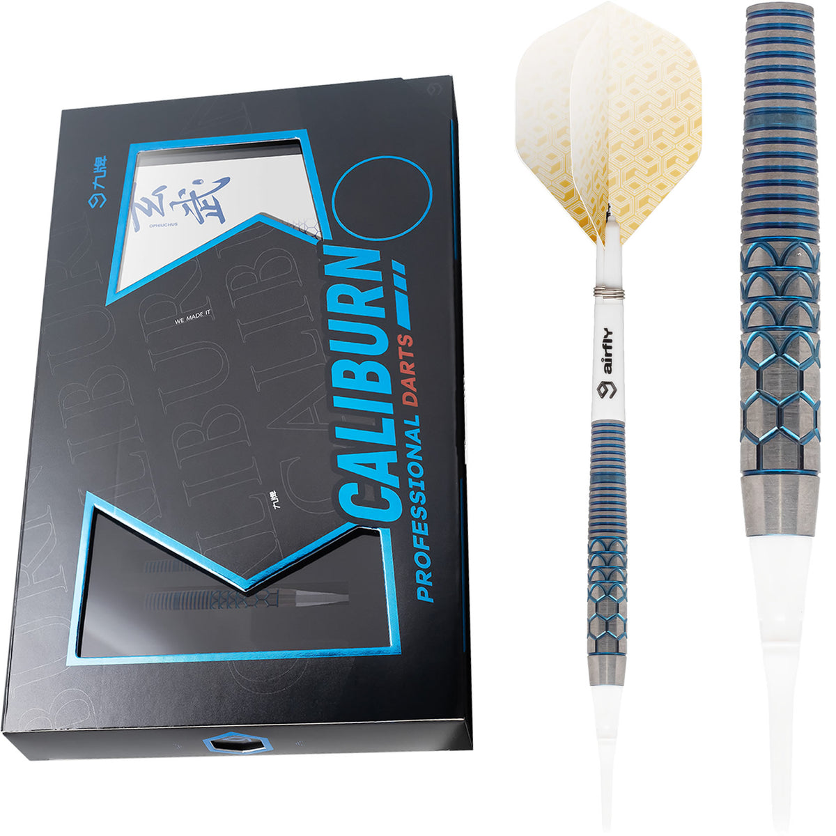 *Caliburn Ophiuchus Darts - Soft Tip - 95% - Blue