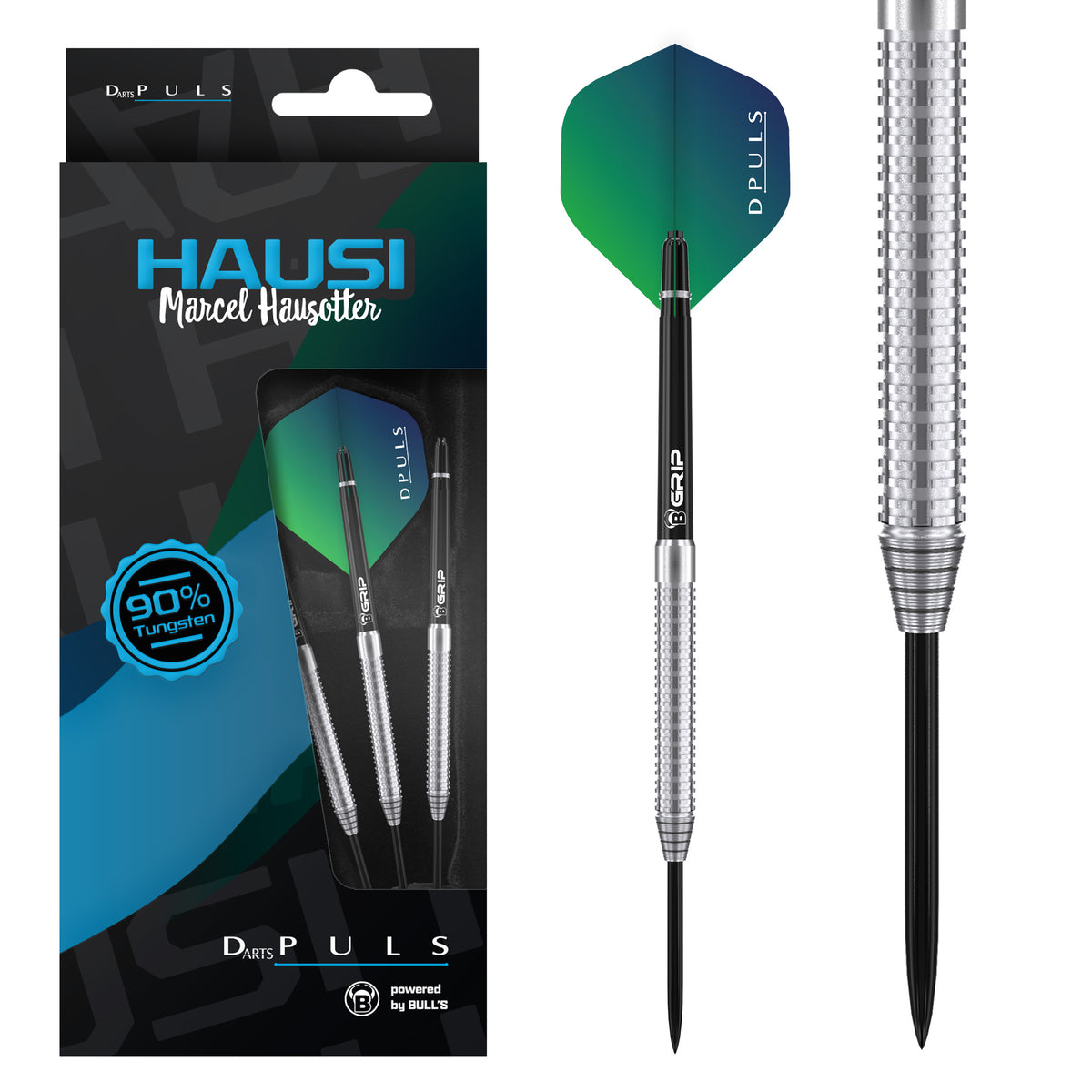 DPuls Hausi Darts - Steel Tip - 90% Tungsten - Marcel Hausotter