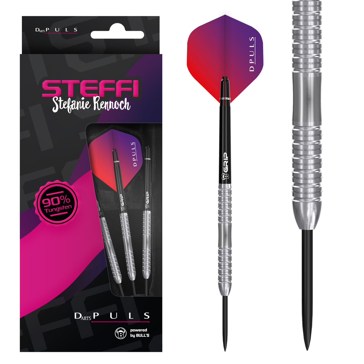 DPuls Steffi Darts - Steel Tip - 90% Tungsten - Stefanie Rennoch