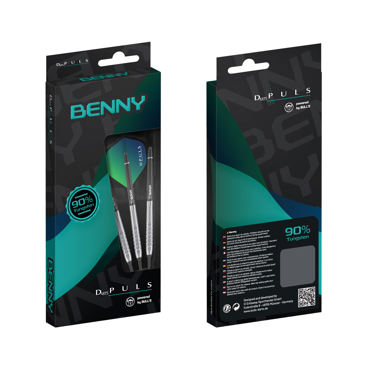 DPuls Benny Darts - Soft Tip - 90% Tungsten