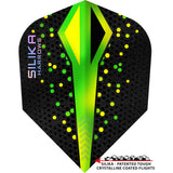 *Harrows Silika Dart Flights - Tough Crystaline Coated - Std - No6 - Colourshift