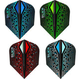 *Harrows Silika Dart Flights - Tough Crystaline Coated - Std - No6 - Colourshift-X