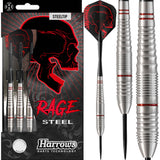 *Harrows Rage Darts - Steel Tip - Stainless