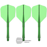 Caliburn SUP Flights - Moulded Flight & Shaft - Standard No6