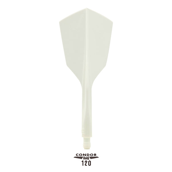 Condor AXE 120 Dart Flights - Narrow - White