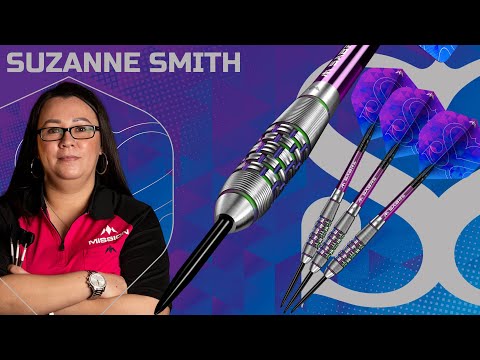 *Mission Suzanne Smith Darts - Steel Tip - Coral PVD