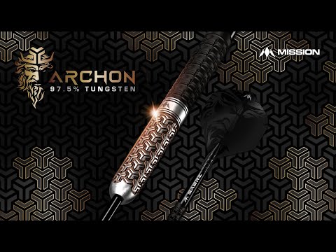 Mission Archon Darts - Steel Tip - 97.5% - Black & Bronze PVD
