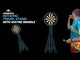 *Mission RotaPro Travel Stand - Portable Lightweight - Mobile Dart Stand - Expert Edition