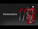 *Mission Paradox Darts - Steel Tip - Curved - M2 - Electro Black & Red