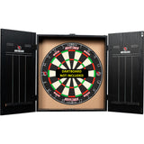 Ruthless Dartboard Cabinet - Square Design - RipTorn - Black & Blue